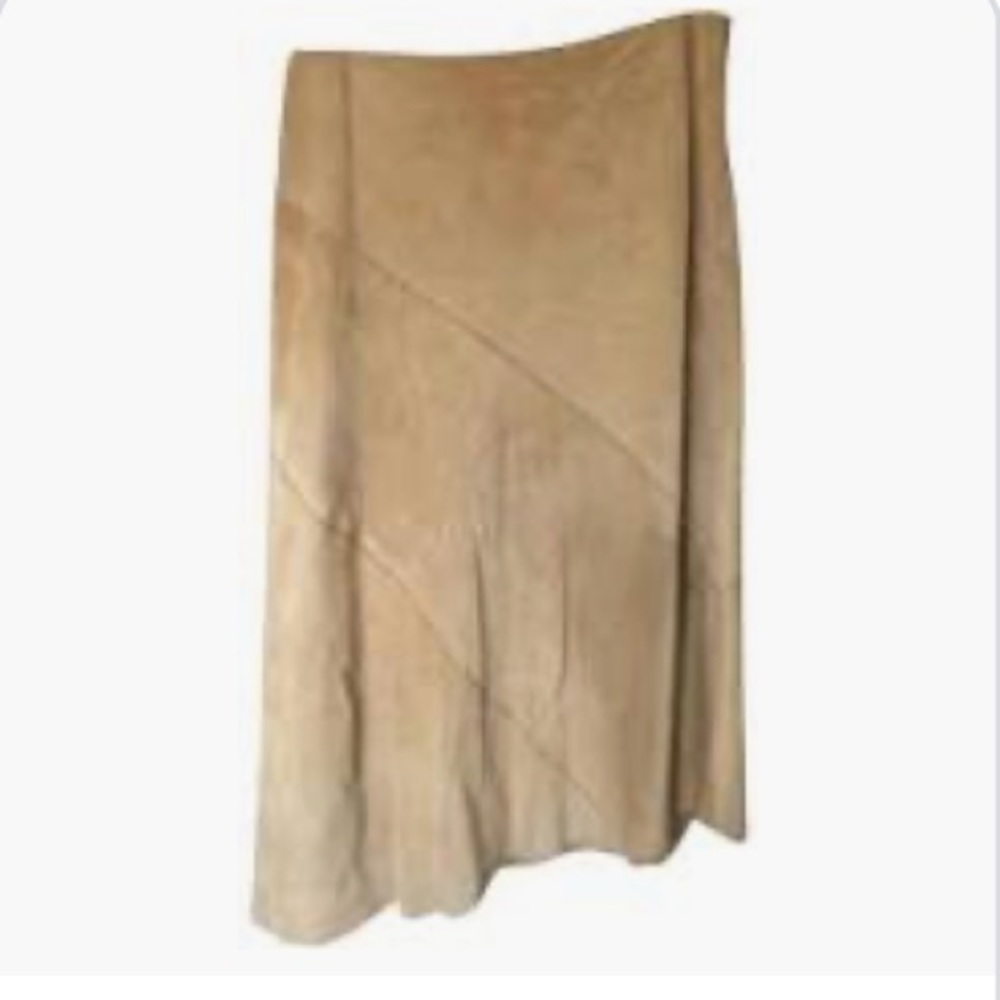 Excellent condition Leather BR asymmetrical skirt